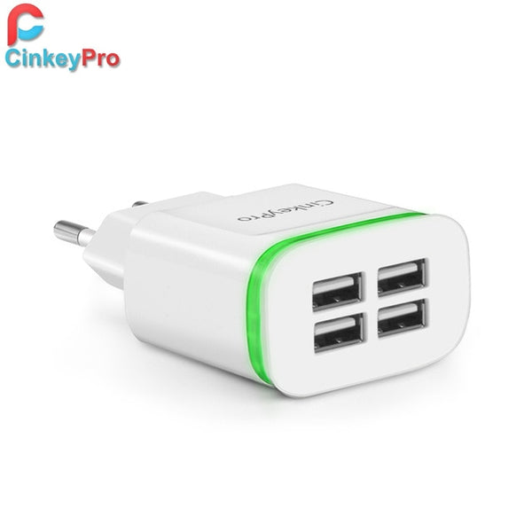 2 Ports LED Light  USB Charger