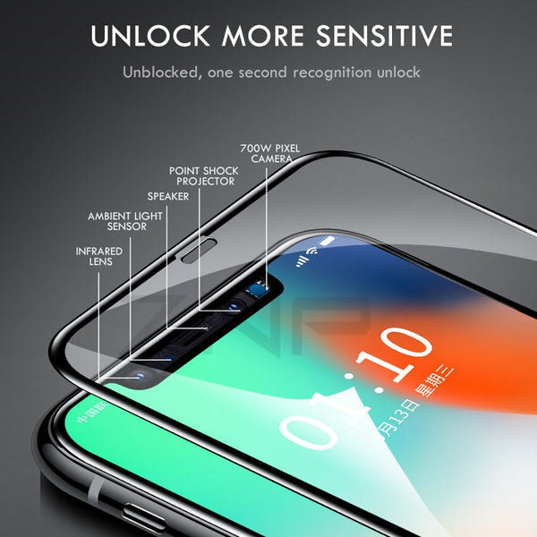 Tempered Glass on the For iPhone X